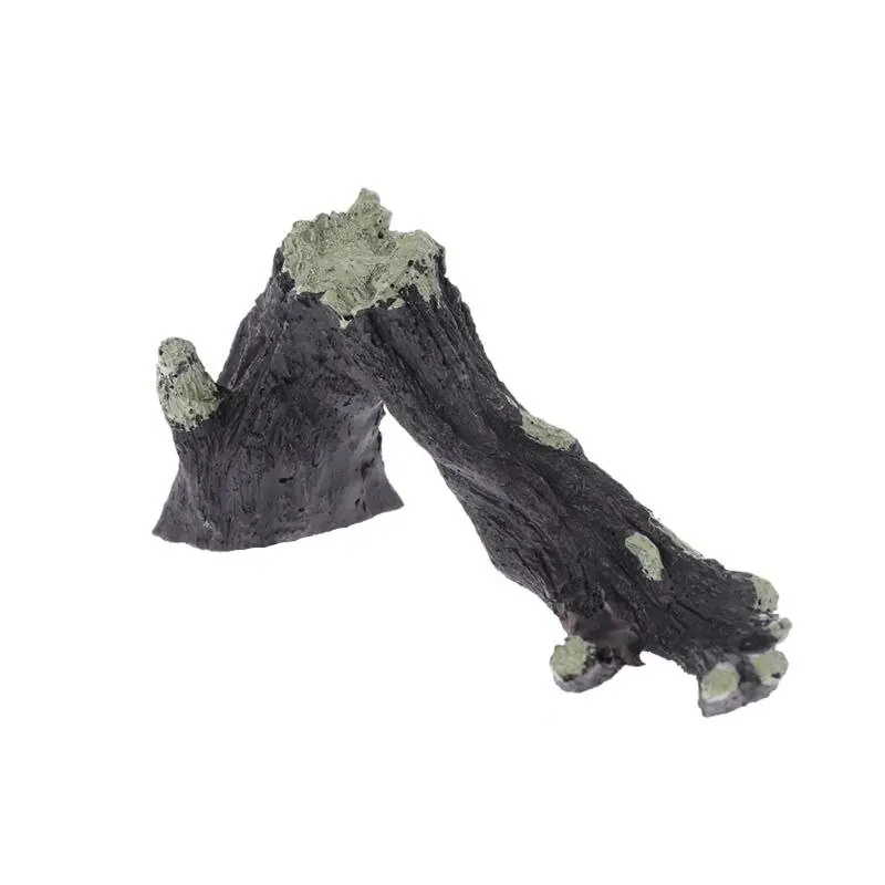 Resin Reptile Climbing Branches Woodlike Aquarium Hideout Decoration