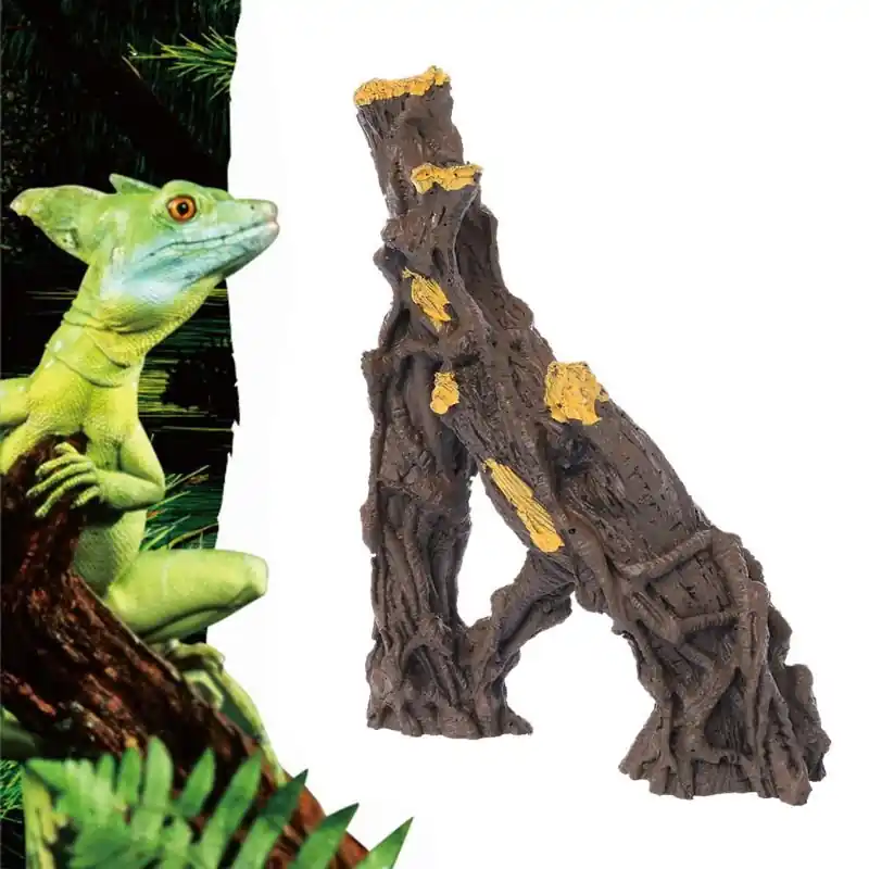 Natural Resin Reptile Branches Aquarium Driftwood For Climbing Decoration