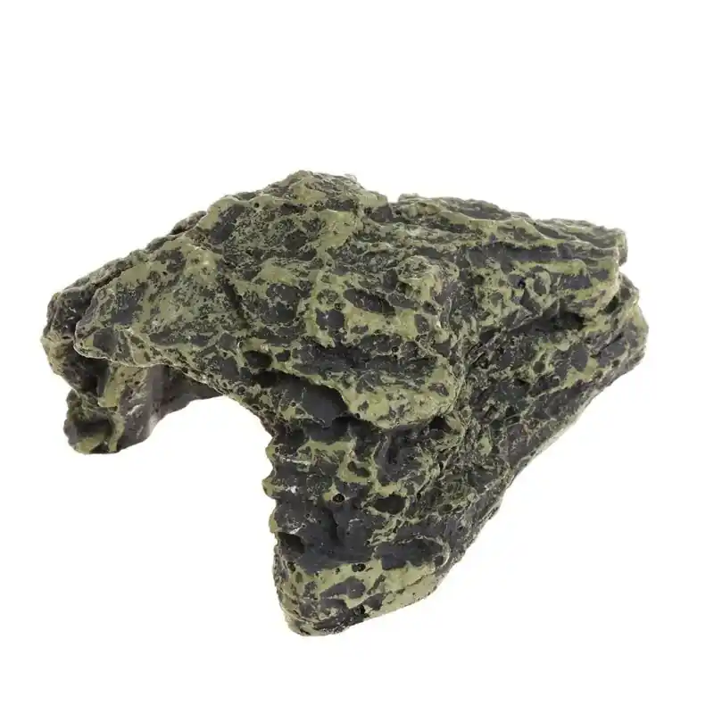 Resin Reptile Cave Hide Rock Lifelike Habitat For Lizard Snake Turtle