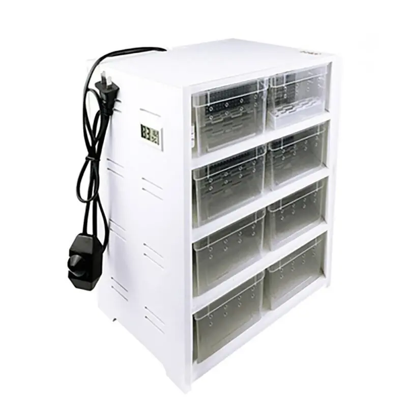 Compact Reptile Incubator For Breeding Turtles Scorpions Horned Frogs Pvc Box