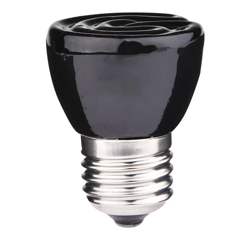 Infrared Ceramic Reptile Heating Lamp 20w100w For Lizards Spiders Turtles