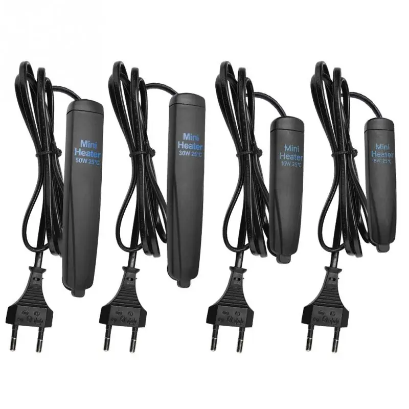 Submersible Mini Aquarium Heater 8w16w 220v Fish Tank Temperature Control