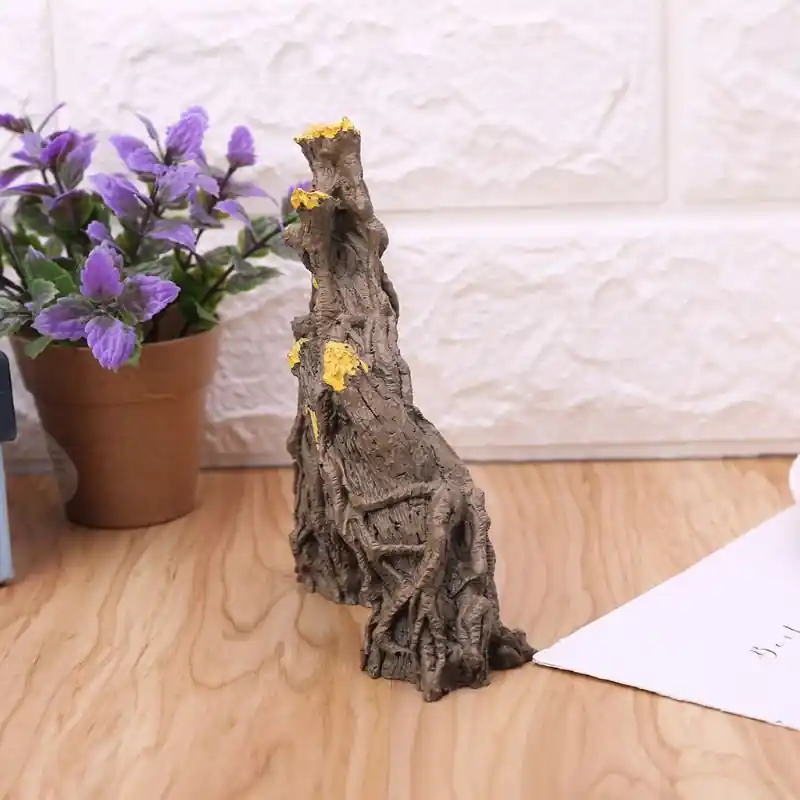 Natural Resin Driftwood Ashape Reptile Climbing Branches For Aquarium Decoration
