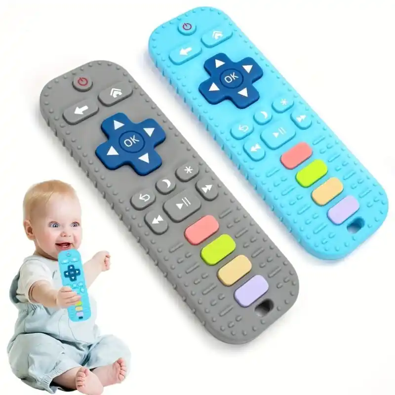 Infant Safe Teething Toys Remote Control Design Ideal Gift 012 Months