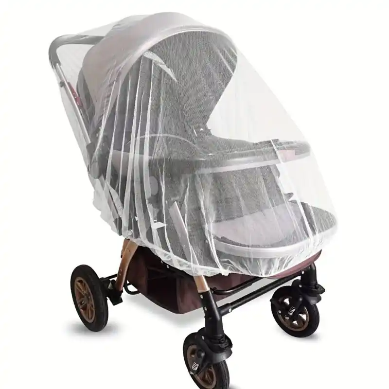 Durable White Mosquito Net For Strollers Bassinets Cradles Playards Mini Cribs