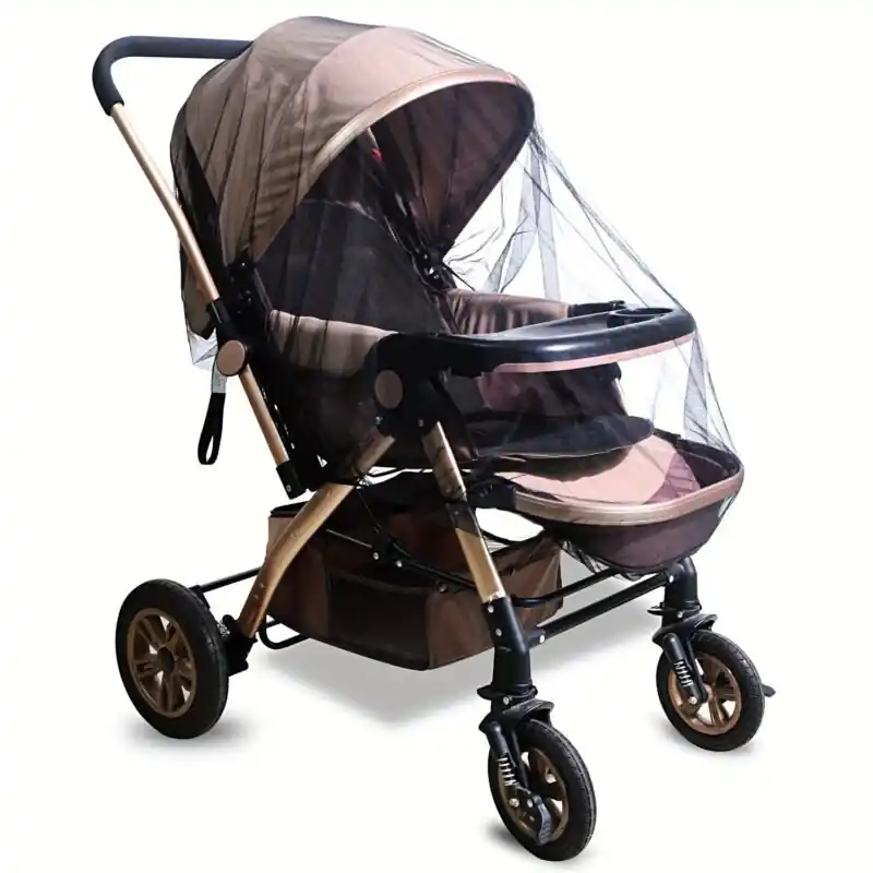Black Baby Stroller Mosquito Net For Bassinets Cradles Playards