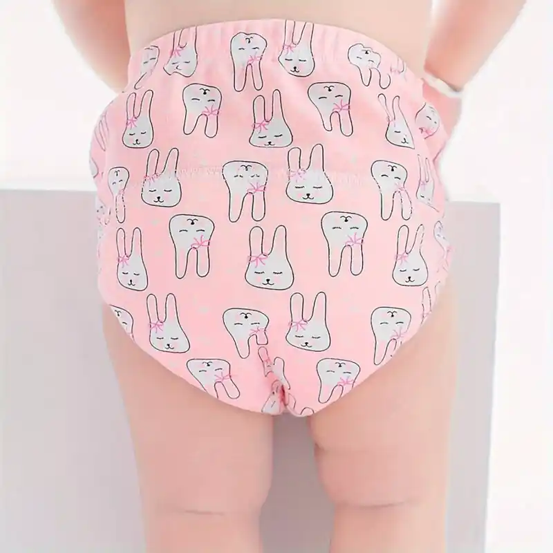 3pcs Waterproof Potty Training Pants Cute Toddler Training Underwear Set