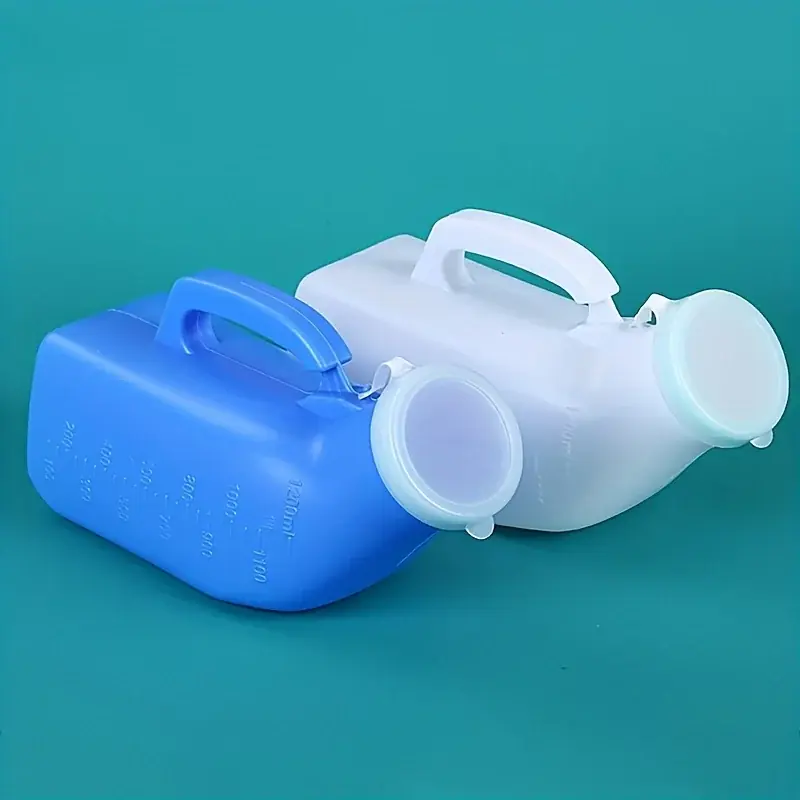 Portable Largecapacity Mens Urinal With Cover For Elderly And Adults