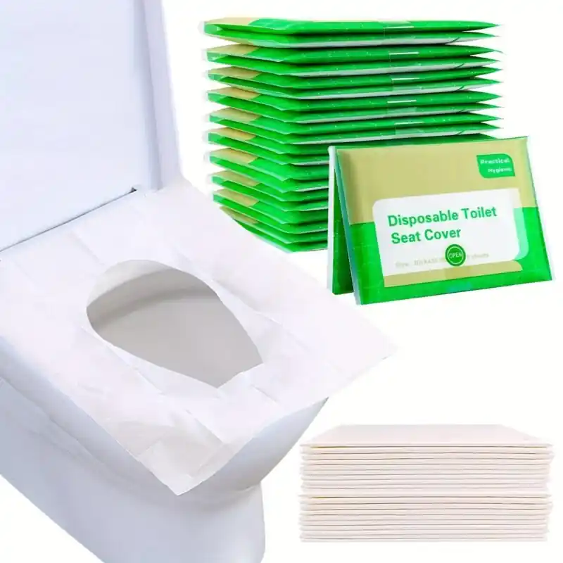 Flushable Travel Toilet Seat Covers Essential Potty Training Accessories 10pcs