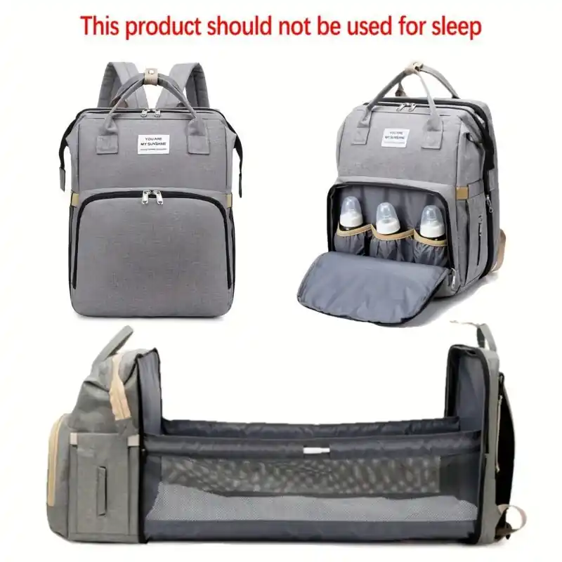 Large Capacity Moms Diaper Backpack Perfect Holiday Gift