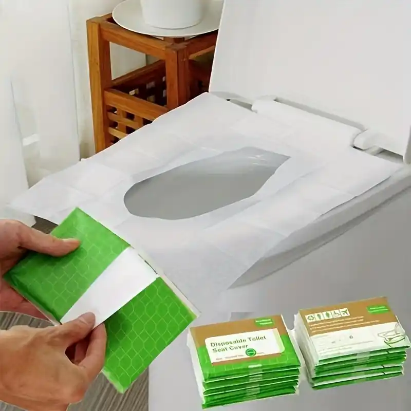 Disposable Toilet Seat Cover Paper Hygienic Flushable 50100150pcs Packs