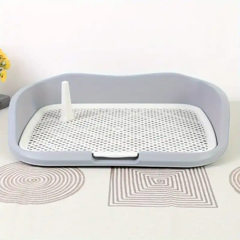 Indoor Dog Toilet Reusable Washable Potty Trainer With Pee Post
