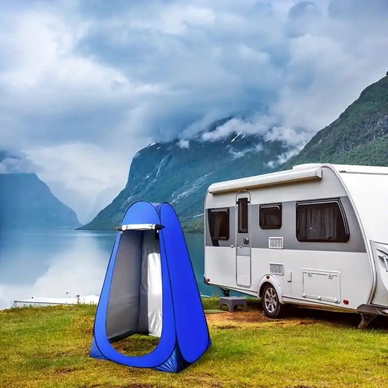 Portable Rv Camping Toilet Automatic Shower Tent For Outdoor Fishing Bathing