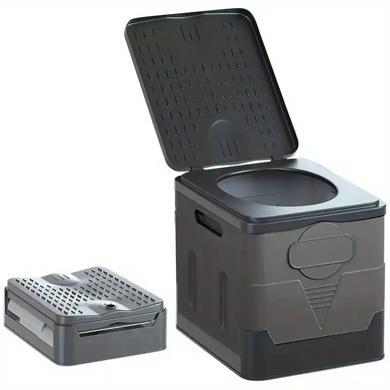 Portable Car Folding Toilet For Camping Emergency Outdoor Urinal Device