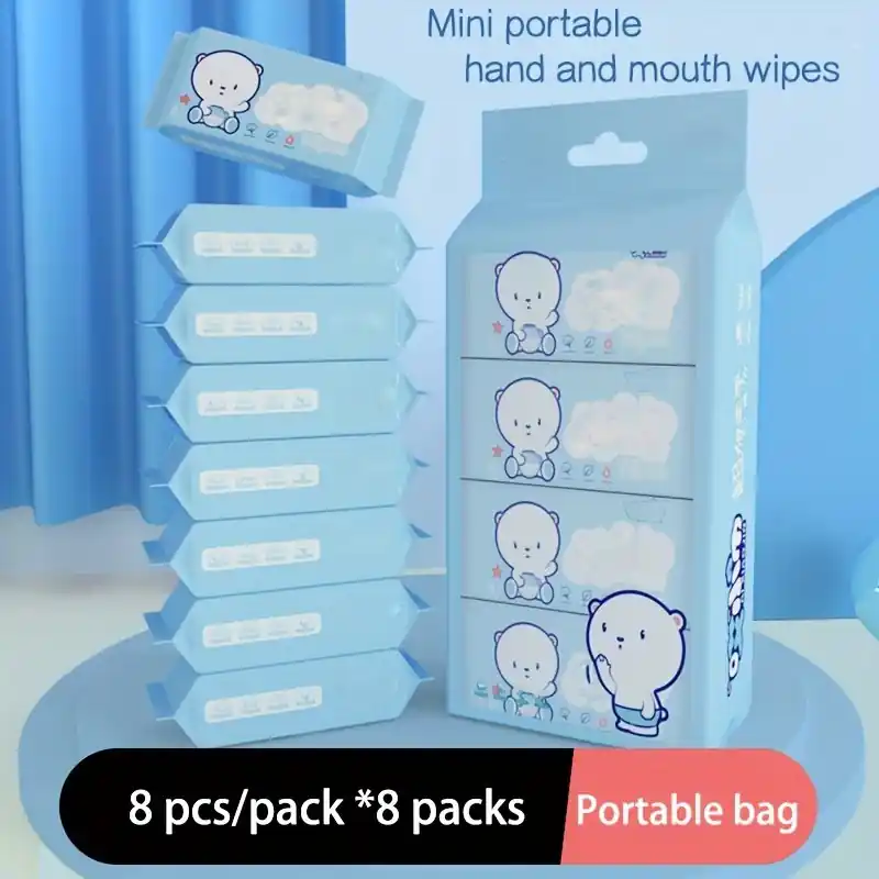 Portable Mini Wet Wipes For Daily Use Travel And Camping