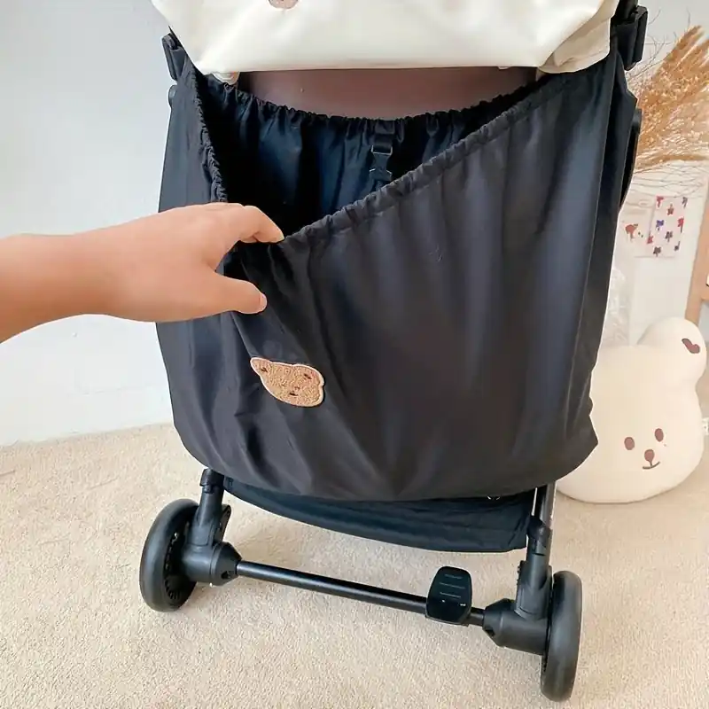 Compact Portable Baby Stroller Storage Bag Ideal For Korean Moms