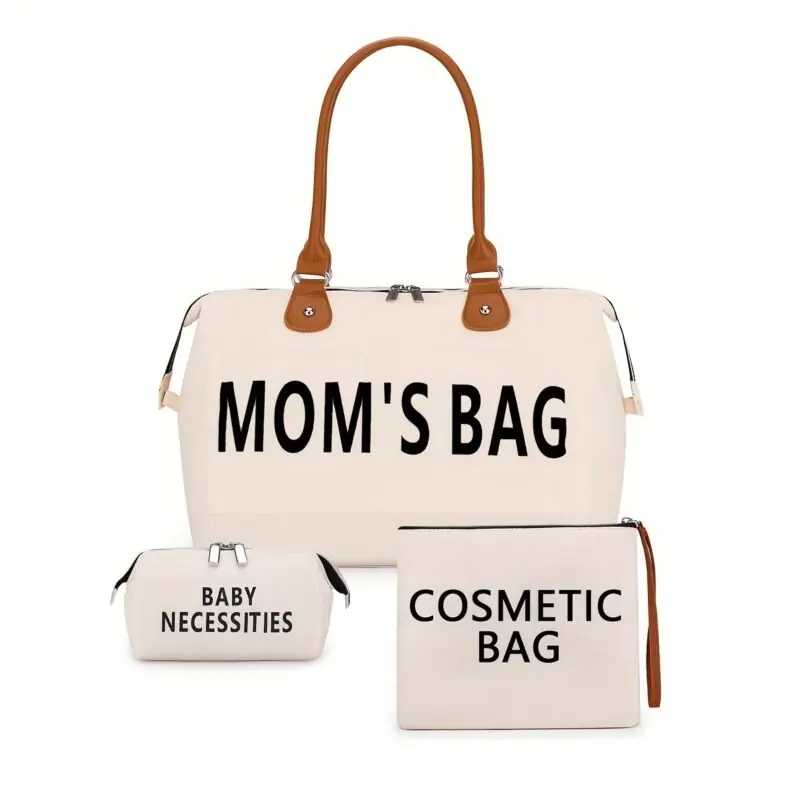 Large Capacity 3pcsset Waterproof Travel Diaper Bags For Mothers