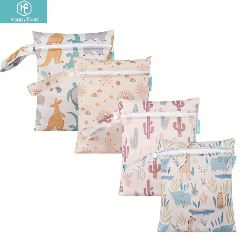 Waterproof Mini Diaper Bag Wetdry Beach Travel Cute Pattern Design