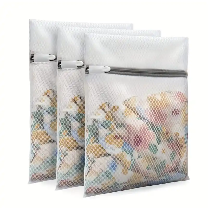 Portable Mesh Laundry Bag Versatile Clothing Storage Minimalist Washing Net