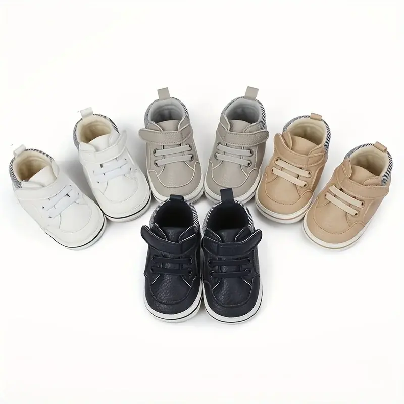 Comfy Baby Boys Nonslip Walking Shoes Casual Hookloop Autumn Sneakers
