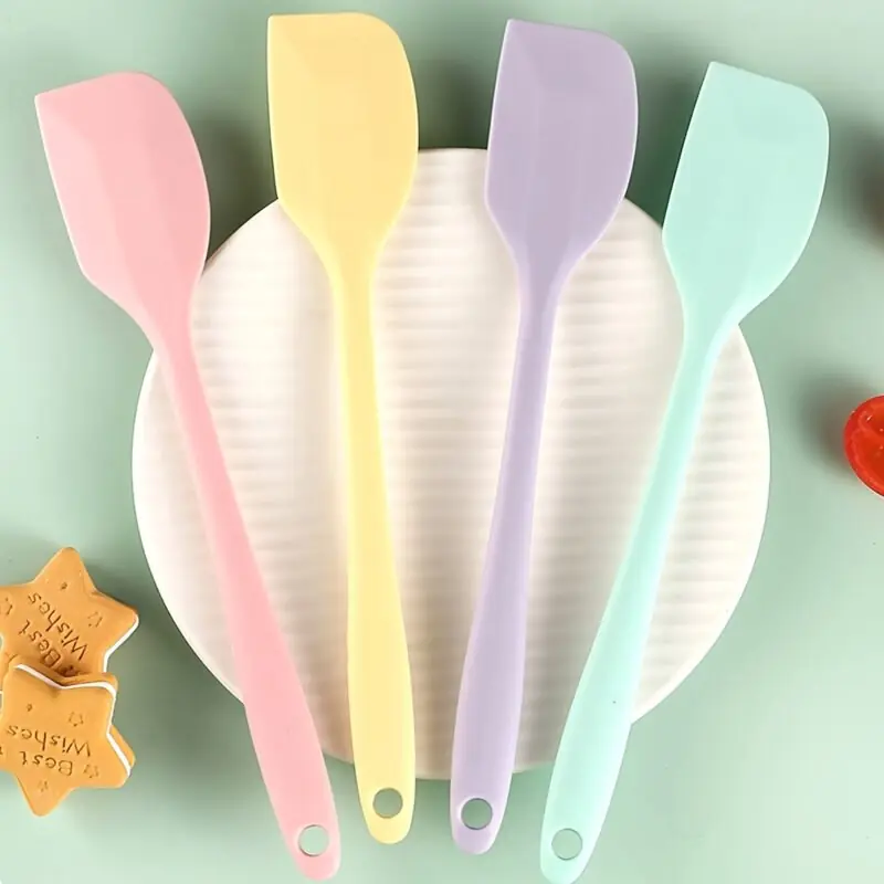 Nonstick Silicone Spatula For Baking Eggs Jams 1pc Durable Kitchen Tool