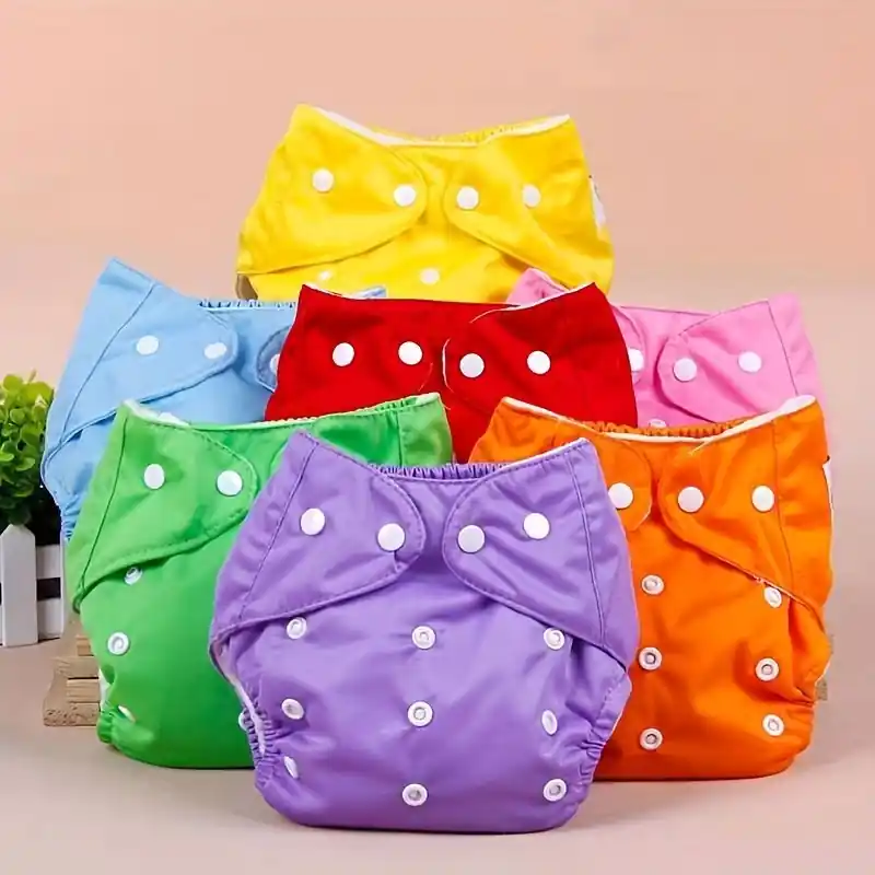 Adjustable Breathable Baby Cloth Diaper Waterproof Washable Four Seasons