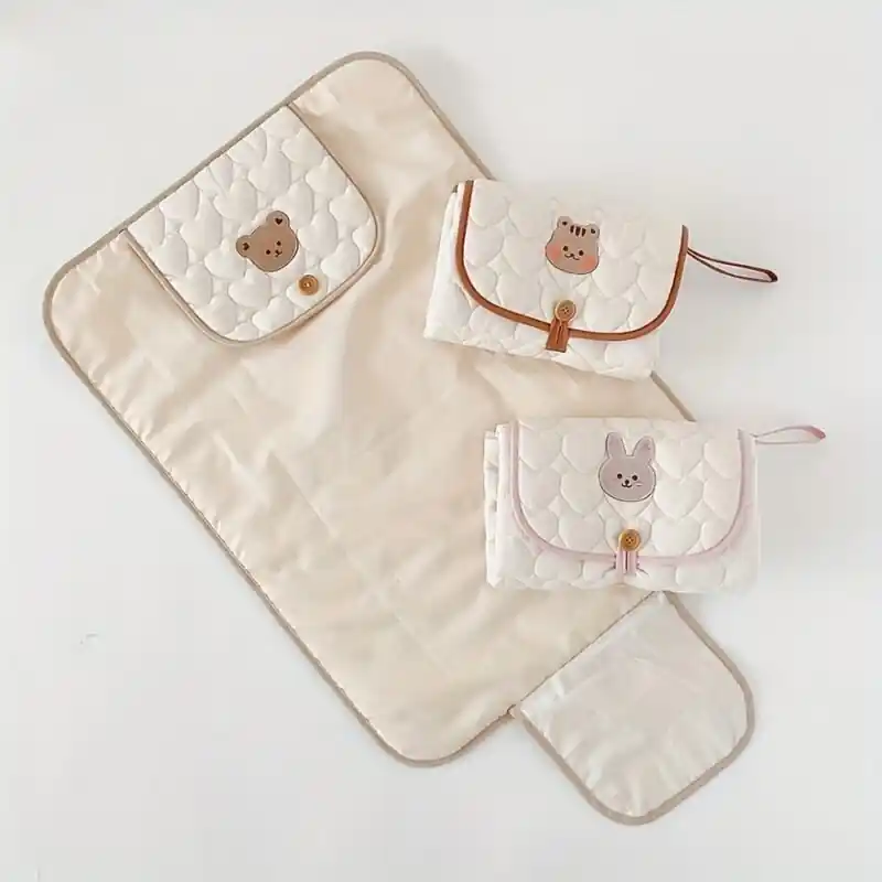 Portable Multifunction Baby Diaper Changing Pad Waterproof Foldable Nap Mat