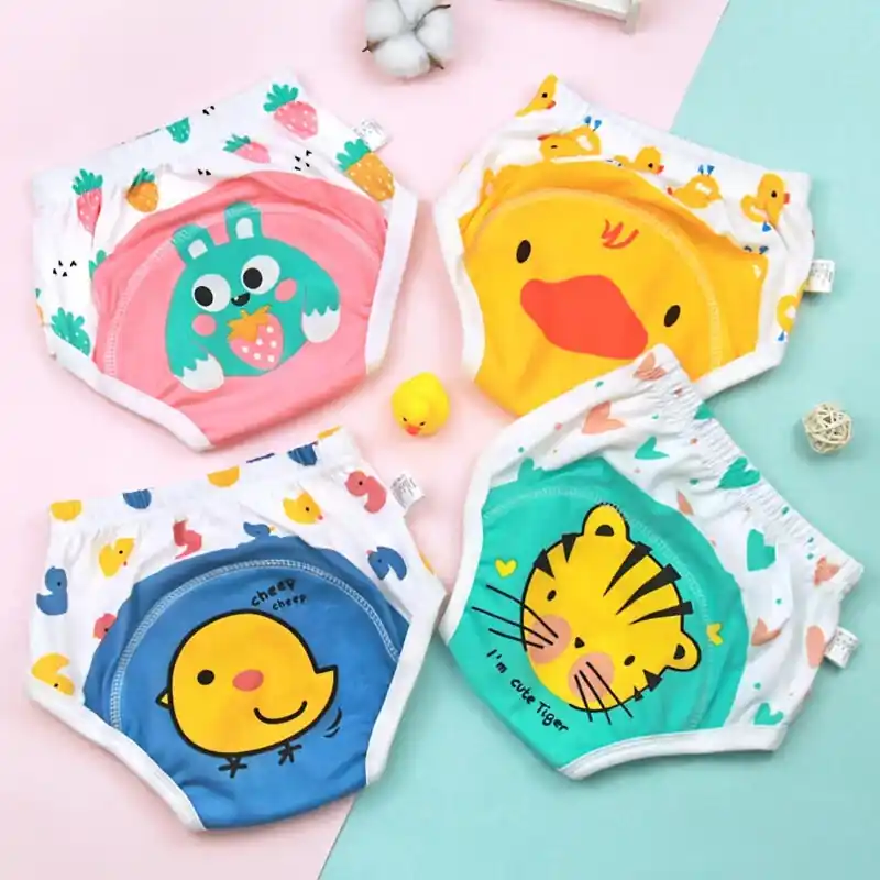 Waterproof Cartoon Baby Training Pants Leakproof Comfortable Diapers