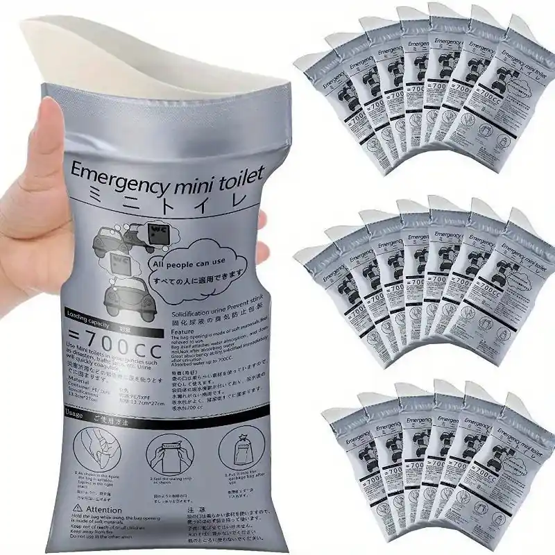 Portable Emergency Urine Bags 45pcs Mini Travel Toilet Vomit Bag 2367oz