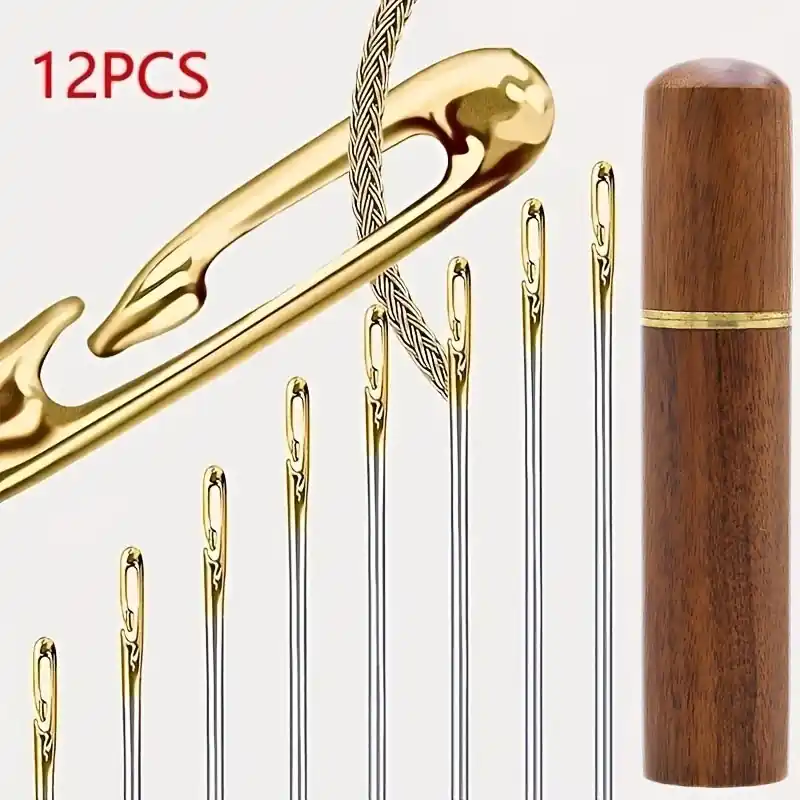 Easy Thread Hand Sewing Needles 1pc Elderlyfriendly Stitching Pins