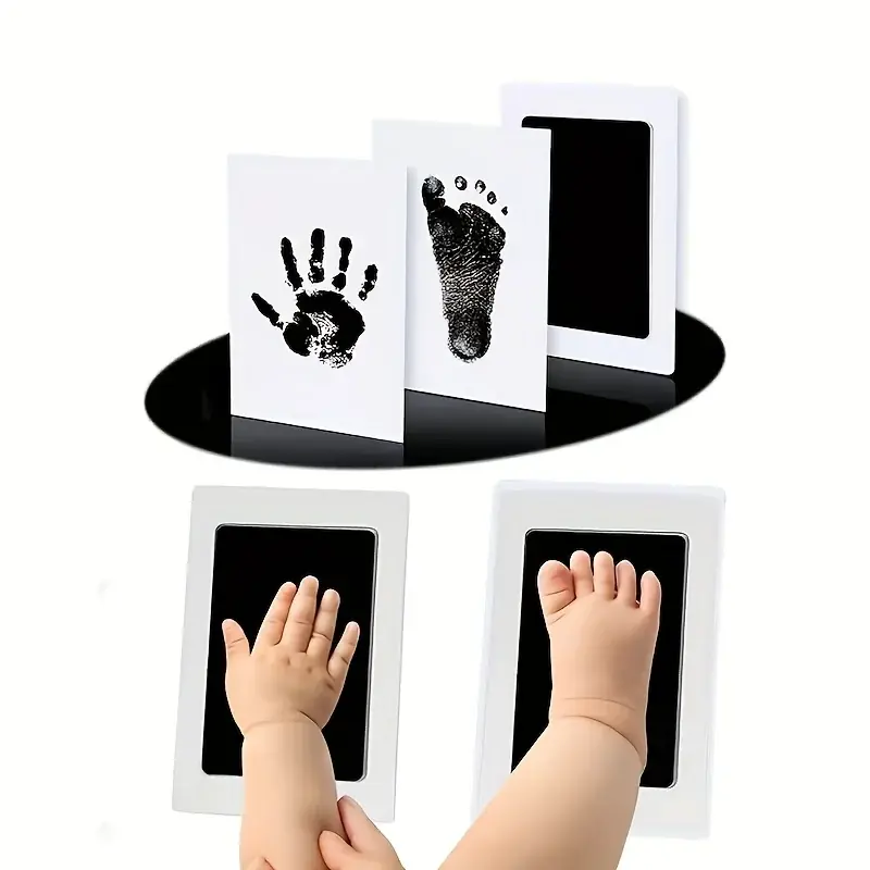 Diy Baby Hand Footprint Kit Ideal Baby Shower Christmas Gift