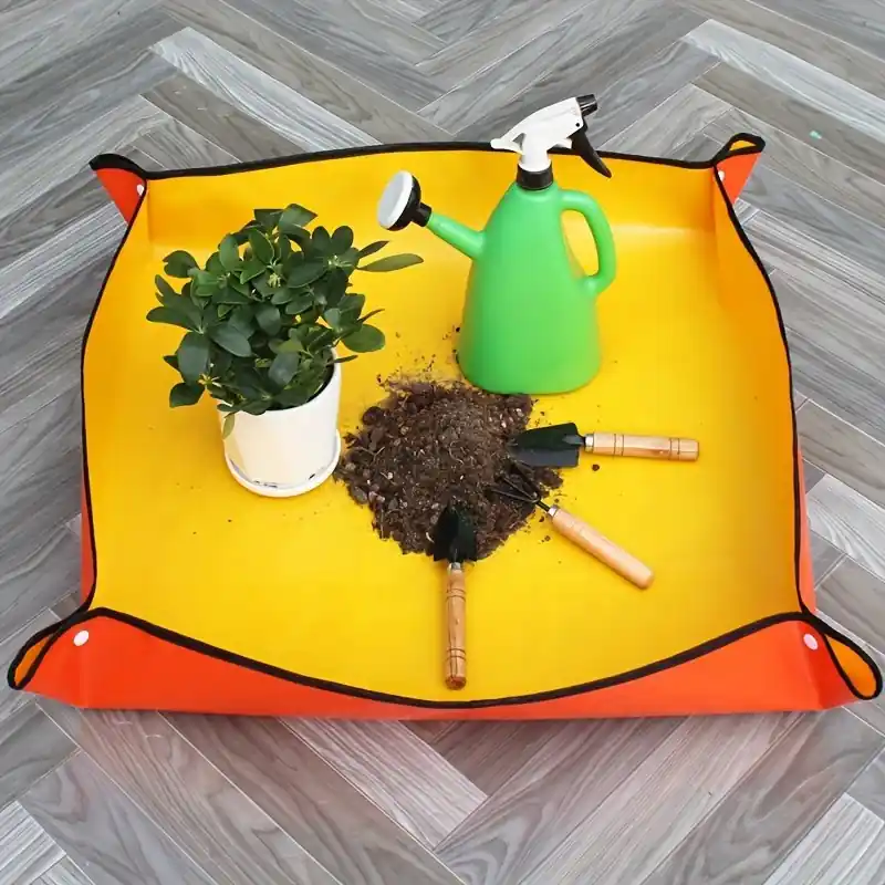 Waterproof Gardening Mat For Soil Mixing Pot Changing Thickened Floor Mat