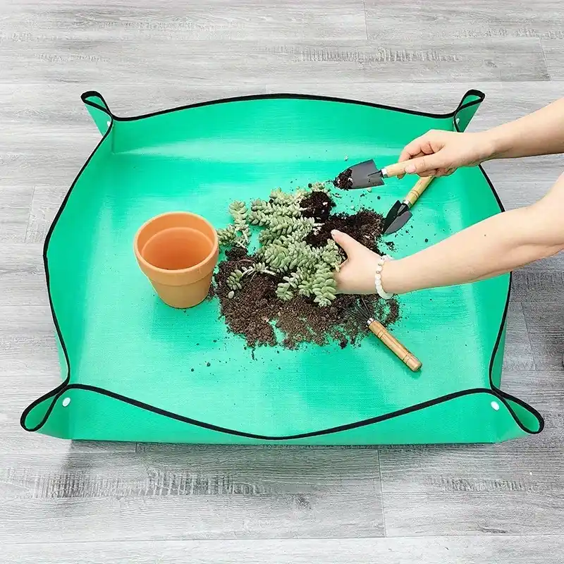 Waterproof Garden Mat 196x196in Thickened Soil Change For Potted Plants