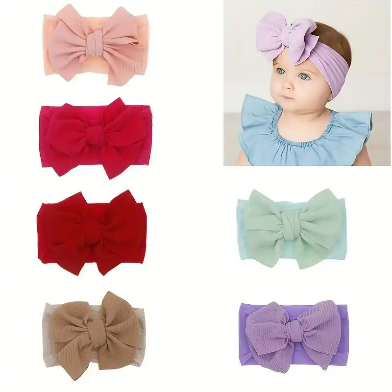 Newborn Toddler Girls Bow Headband Perfect Baby Hair Accessory Gift