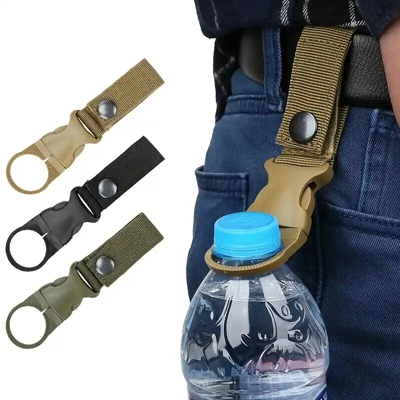 Portable 1pc Hydration Bottle Clip For Outdoor Activities Travel And Sports