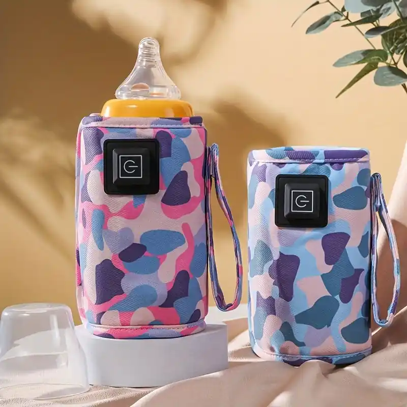 Portable Usb Bottle Warmer Insulated Nursing Heater For Travel Home Car