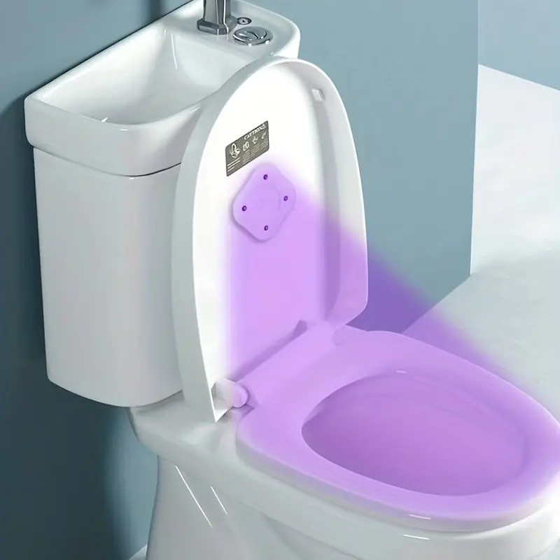 Uv Germicidal Toilet Deodorizer Lamp With Led And Incense Purifier