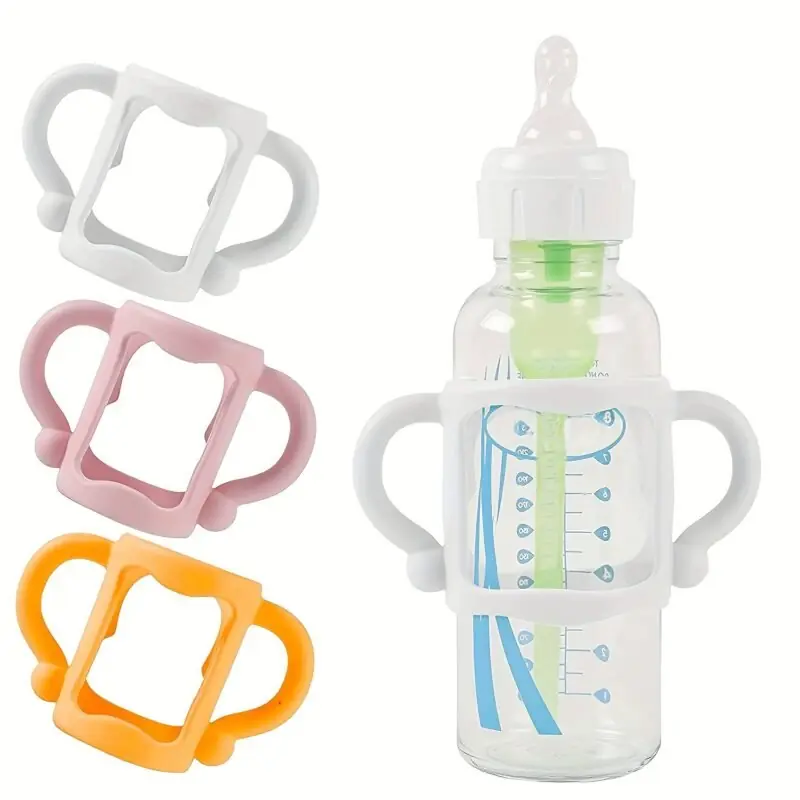 Bpafree Silicone Baby Bottle Handle Easy Grip Easter Gift
