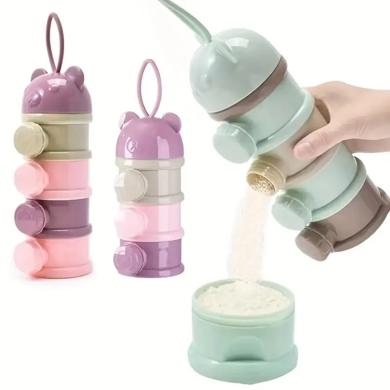 Portable Baby Milk Powder Storage Box And Snack Container Gift