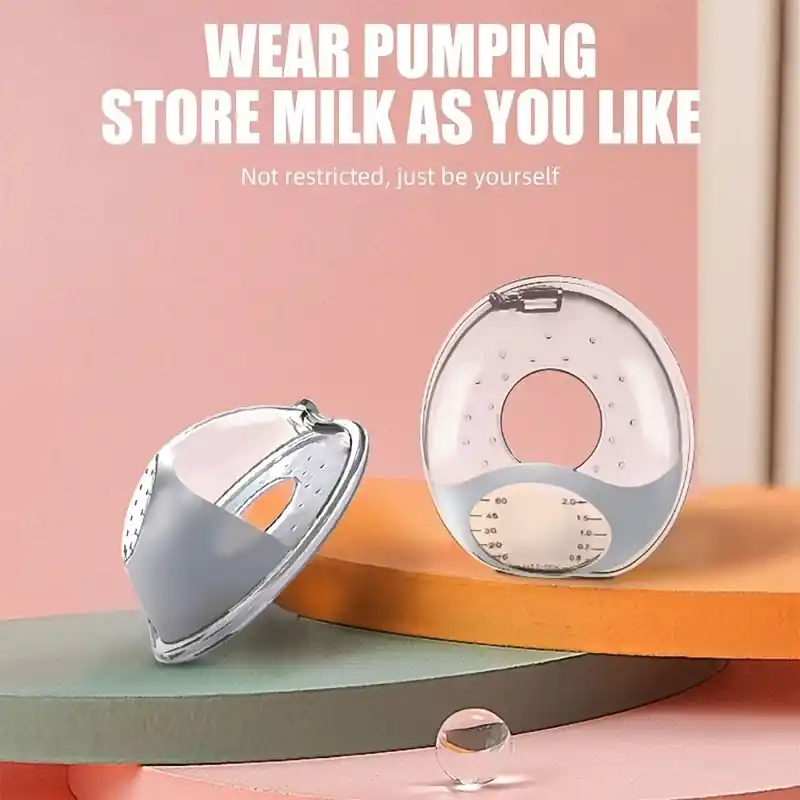 Bpafree Silicone Breast Milk Collector Leakproof Reusable Nursing Storage Cup