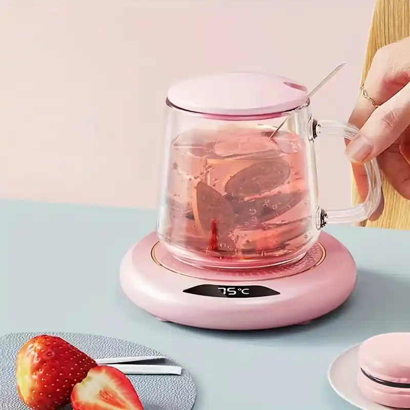 Usb Electric Coffee Mug Warmer With Auto Shutoff Adjustable Temperature