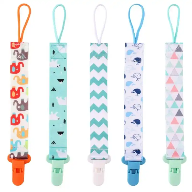 Holiday Baby Pacifier Teether Holder Clip For Boys Girls Gift