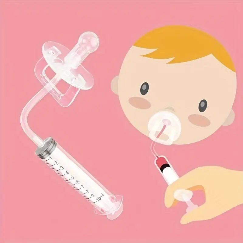 Silicone Baby Feeder Pacifier For Food Milk Juice Medicine Perfect Holiday Gift