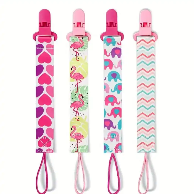 Unisex Baby Pacifier Holder Clips 14pcs Universal Fit Holiday Gift