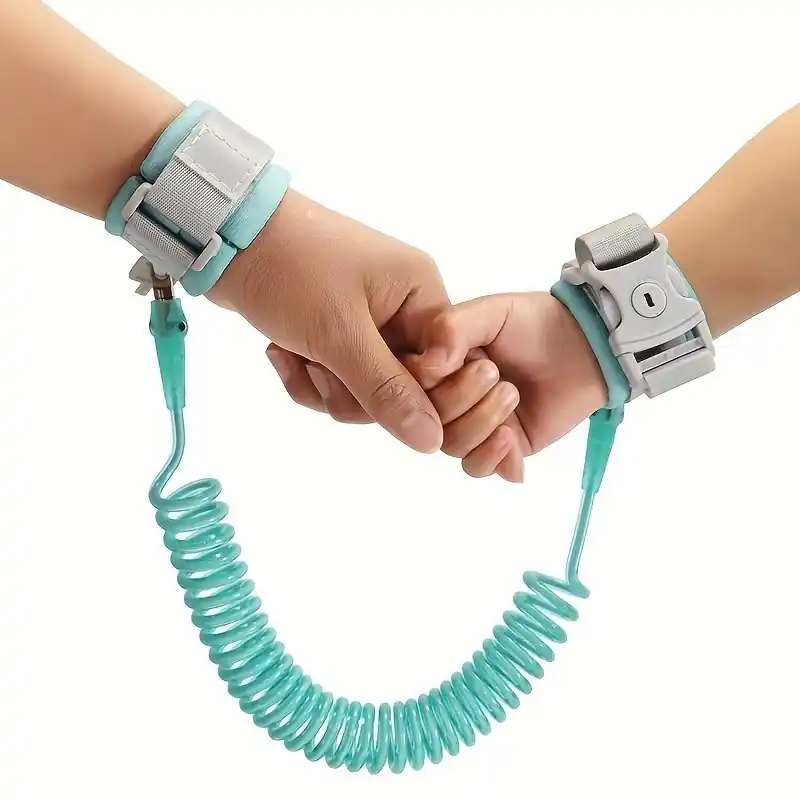 Safety Wrist Leash With Key Lock Antilost Toddler Baby Harness