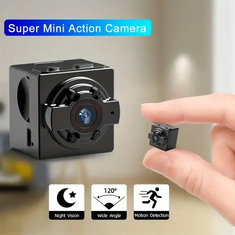 Portable Hd Mini Camera Sq8 With Night Vision For Outdoor Sports