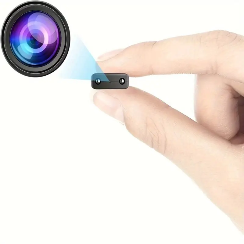 Mini Surveillance Security Camera With Night Vision Motion Detection Builtin Battery