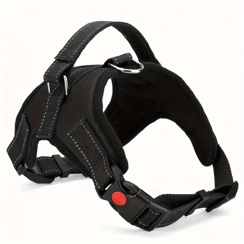 Adjustable Antipull Reflective Dog Harness With Handle By Doglee