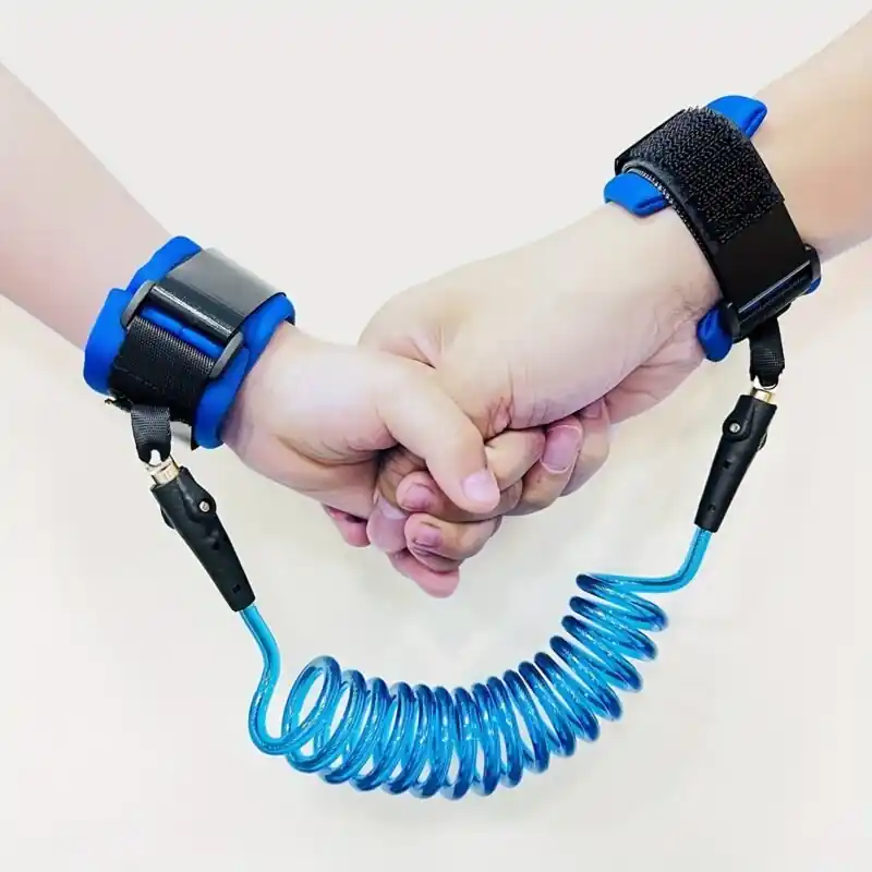 360 Rotating Blue Baby Safety Traction Rope 5906 Inch For Outdoor Use