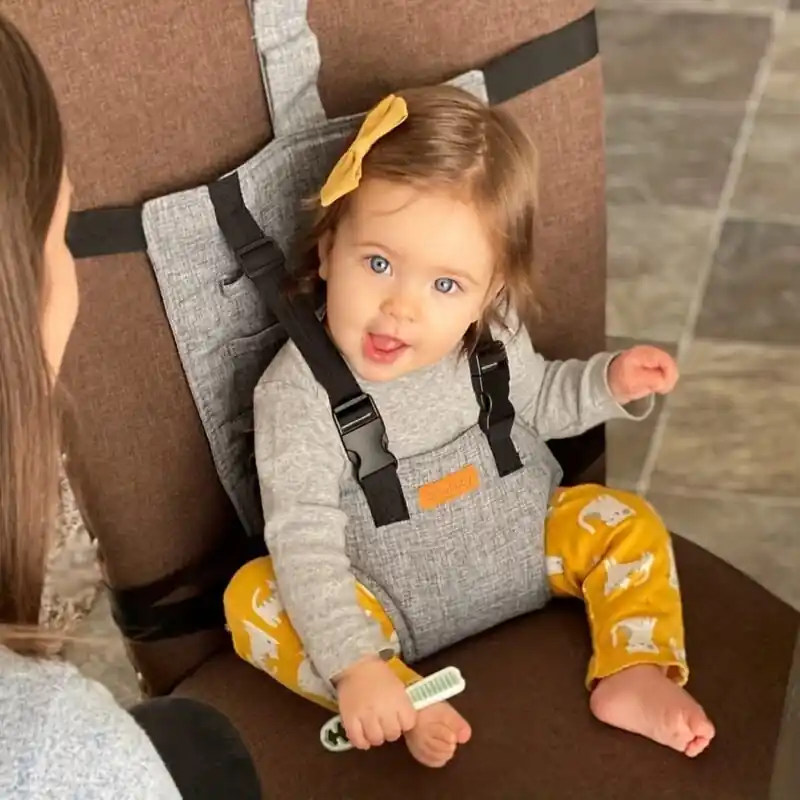 Baby Safety Dining Chair Belt Antifall Food Supplement Walk Retractor